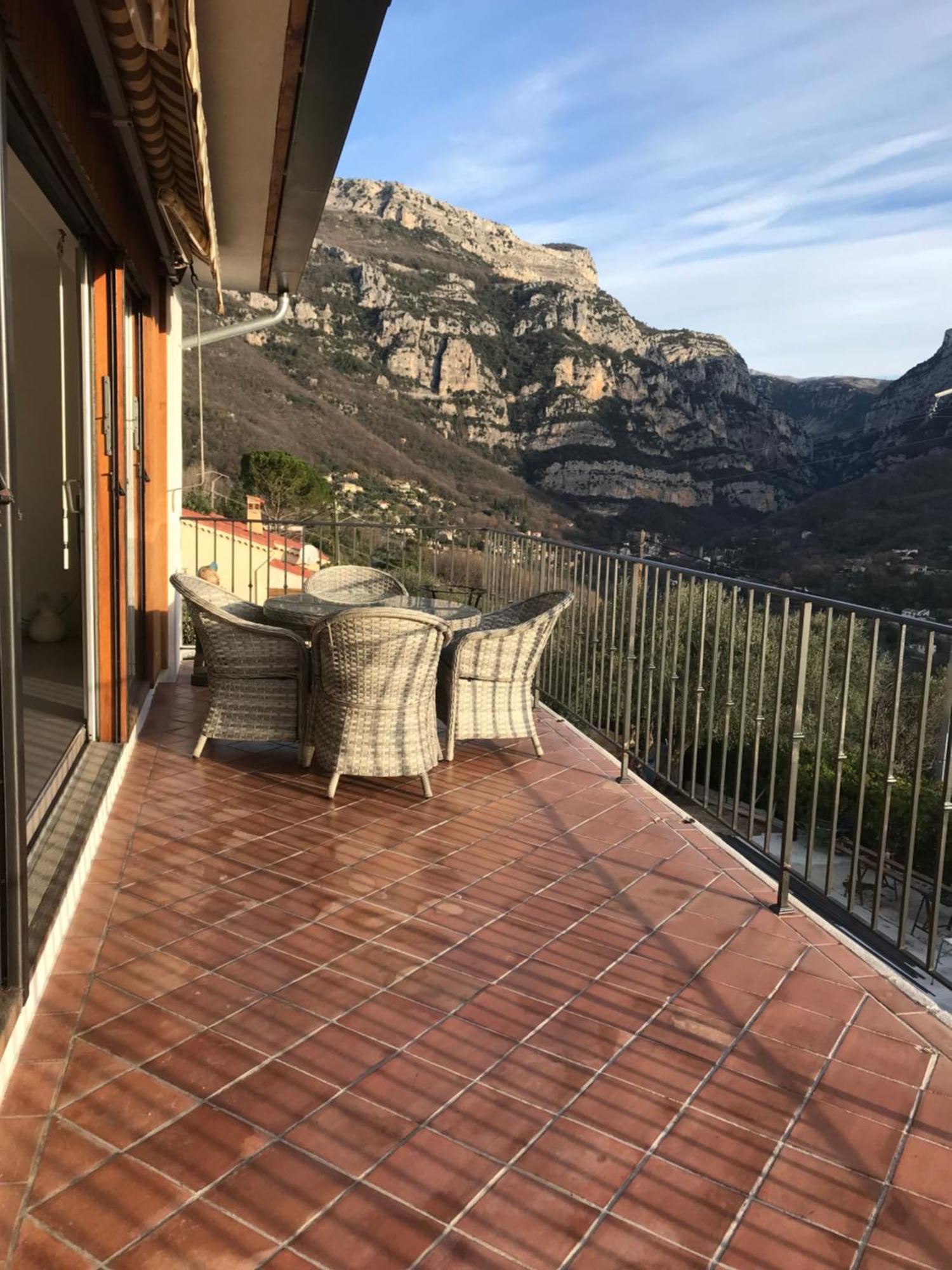 Haut De Villa Avec Vue - Le Bar Sur Loup 06 Exteriör bild